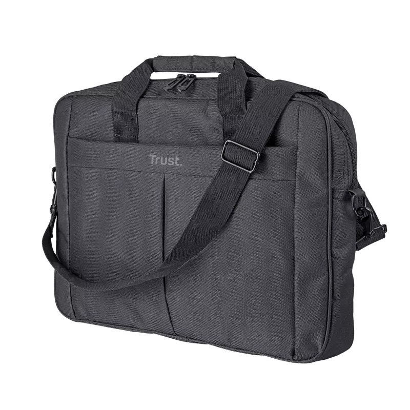 Trust Bolsa de transporte para portátiles de 16 pulgadas, maletín, 40,6 cm (16 pulgadas), correa para el hombro