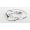 Cable de red Goobay Cable de parcheo RJ45 CAT 6A S/FTP 7,5 m Blanco