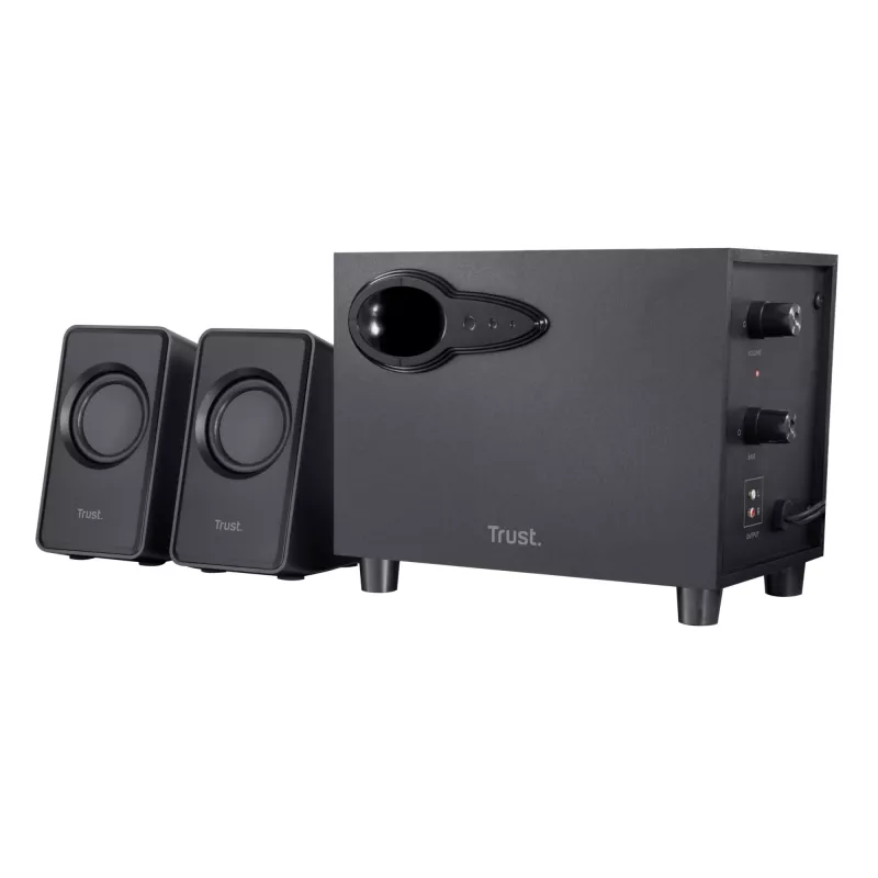 Conjunto de altavoces Trust Avora 2.1 9 W PC Negro 2.1 canales 2 vías