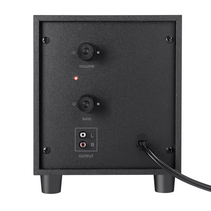 Conjunto de altavoces Trust Avora 2.1 9 W PC Negro 2.1 canales 2 vías