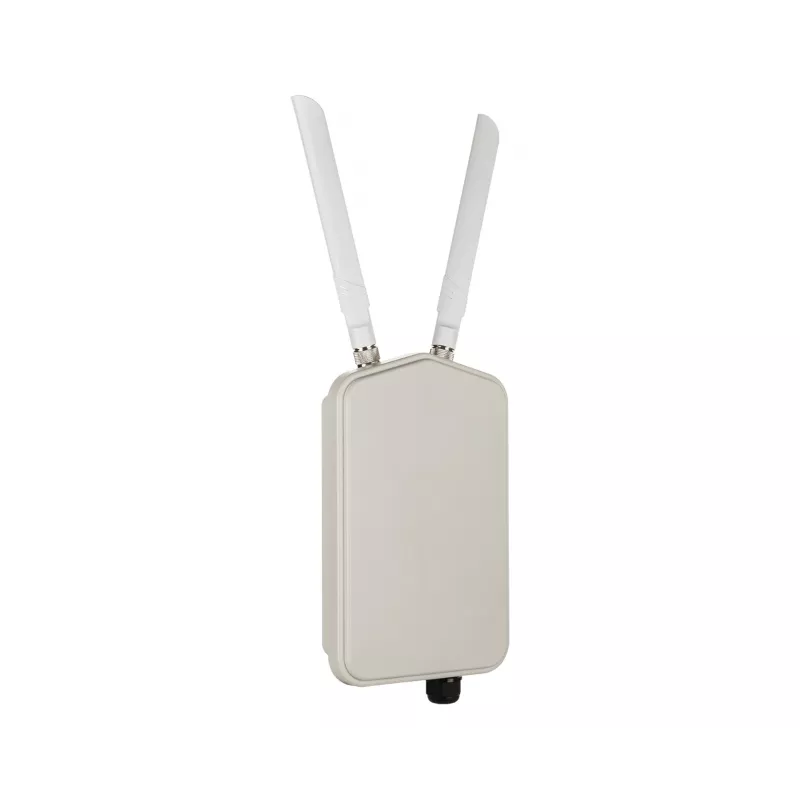 D-Link DBA-3621P Nuclias Cloud Managed punto de acceso AC1300 Wave 2 de doble banda 2,4 / 5 GHz Wi-Fi 5 (802.11ac), 1x GbE LAN, PoE, IP67, blanco