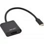 Adaptador de pantalla USB InLine 64102B Conector USB-C macho a DisplayPort 4K/60Hz