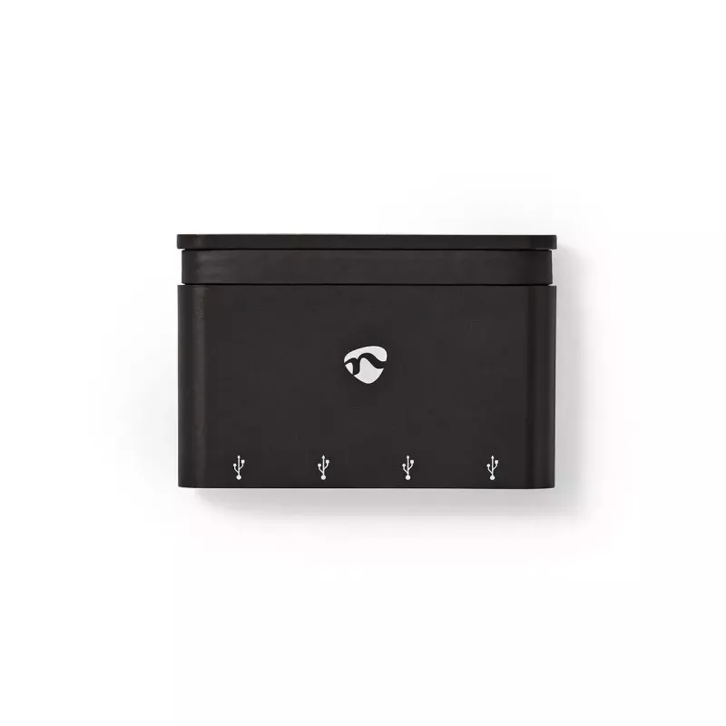 Hub USB Nedis TCARF200BK USB 3.2 Gen 1 Type-C Negro
