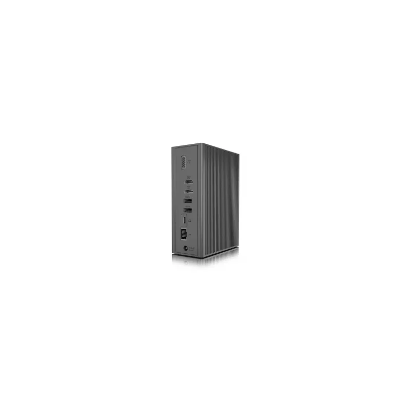 ICY BOX IB-DK2262AC Con cable USB 3.2 Gen 1 (3.1 Gen 1) Type-C Antracita