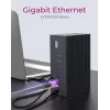 ICY BOX IB-DK2262AC Con cable USB 3.2 Gen 1 (3.1 Gen 1) Type-C Antracita