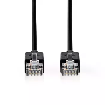 Cable de red Nedis CCBW85210AT150 15m Cat6 F/UTP Negro