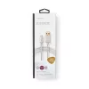 Cable para móvil Nedis CCTB39300AL10 Aluminio 1 m USB A Lightning