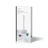 Dock para portátil Nedis CCTB64760AL02 Aluminio cable de 0,2 m 5 Mbit/s