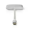 Dock para portátil Nedis CCTB64765AL02 Plata 5 Gbit/s
