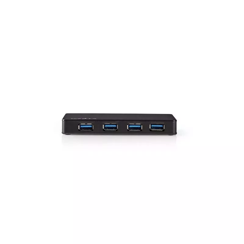 Hub USB Nedis UHUBU3420BK USB 3.2 Gen 1 Micro-B Negro