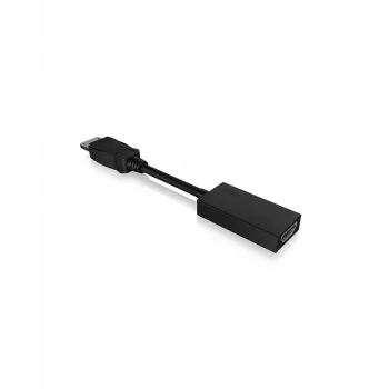ICY BOX IB-AC508a DisplayPort HDMI Negro