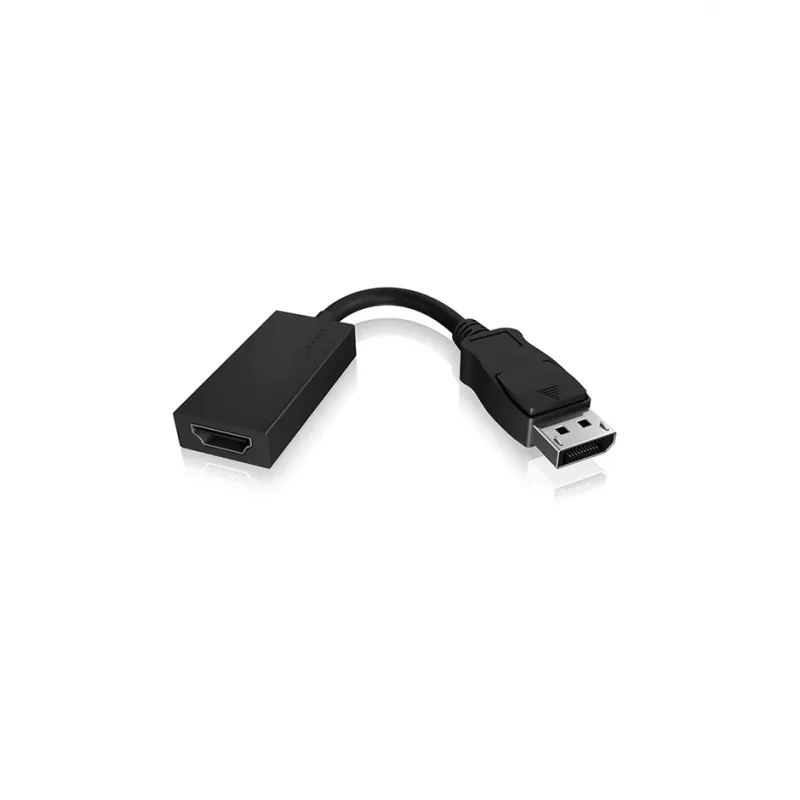 ICY BOX IB-AC508a DisplayPort HDMI Negro