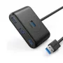 Ugreen 20290 Hub de interfaces USB 3.2 Gen 1 (3.1 Gen 1) Type-A 5000 Mbit/s Negro