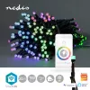 Nedis SmartLife WIFILX01C168 guirnalda de luces navideñas LED, 168 LED, RGB, Wi-Fi, 20 m