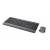 Trust Trezo Teclado ratón incluido Universal RF Inalámbrico QWERTZ Alemán Negro