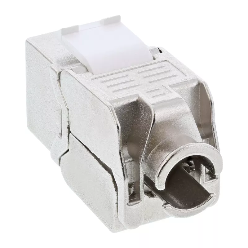 InLine RJ45 Keystone Jack Módulo Snap-In Cat.6a, diseño delgado