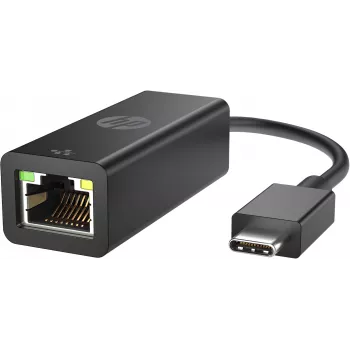 HP Adaptador USB-C a RJ45 G2, con cable, USB Type-C, Negro, China, Hogar, Windows 10, Windows 11