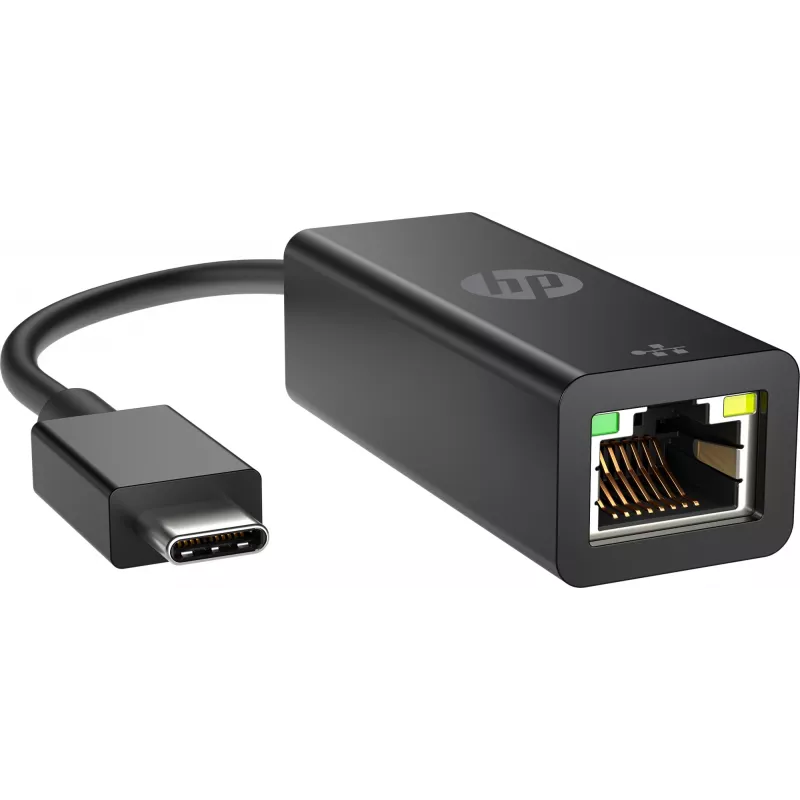 HP Adaptador USB-C a RJ45 G2, con cable, USB Type-C, Negro, China, Hogar, Windows 10, Windows 11