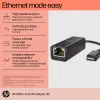 HP Adaptador USB-C a RJ45 G2, con cable, USB Type-C, Negro, China, Hogar, Windows 10, Windows 11