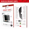 Displex PRIVACY SAFE Filtro de privacidad magnético de 2 vías para MacBook Air/ MacBook Pro 13,3