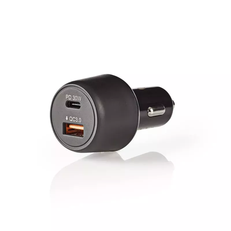 Cargador para dispositivos móviles Nedis CCPD30W100BK smartphone negro carga rápida