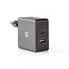 Cargador para dispositivos móviles Nedis WCPD45W100BK universal negro USB interior