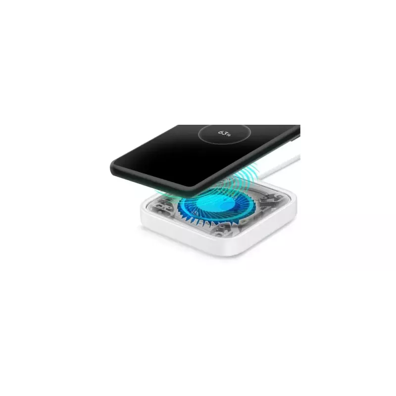 Samsung EP-P2400 smartphone blanco USB carga inalámbrica carga rápida interior