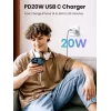 Cargador de interior Ugreen 15324 universal blanco AC 1 conector USB Type-C