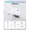 Cargador de interior Ugreen 15324 universal blanco AC 1 conector USB Type-C