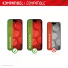 Protector de pantalla Displex Full Cover (10H) para Apple iPhone 15 Plus/15 Pro Max, marco de montaje Eco, cobertura total
