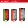 Displex protector de pantalla + funda para Apple iPhone 15 Pro, marco de montaje Eco, resistente a arañazos