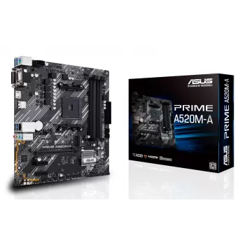 Placa base ASUS PRIME A520M-A II/CSM AMD A520 Socket AM4 micro ATX