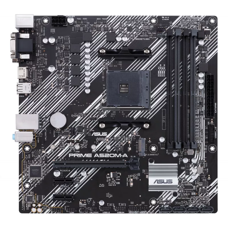 Placa base ASUS PRIME A520M-A II/CSM AMD A520 Socket AM4 micro ATX