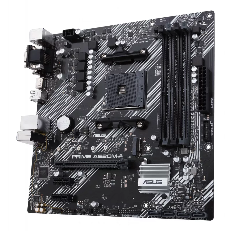 Placa base ASUS PRIME A520M-A II/CSM AMD A520 Socket AM4 micro ATX