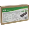 Fuente de alimentación multipuerto InLine, cargador, 6x USB-C, PD 3.0, GaN, negra