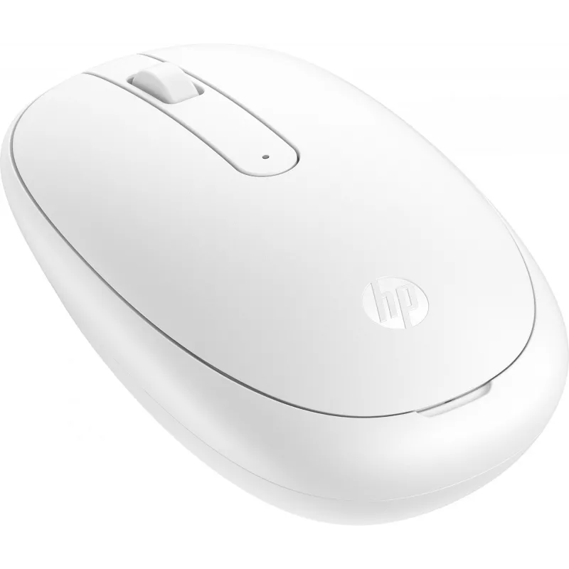 Ratón HP 240 Lunar White Bluetooth, ambidiestro, óptico, Bluetooth, 1600 DPI, blanco