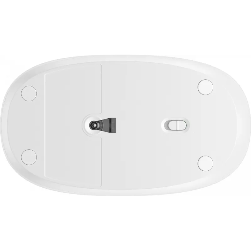 Ratón HP 240 Lunar White Bluetooth, ambidiestro, óptico, Bluetooth, 1600 DPI, blanco