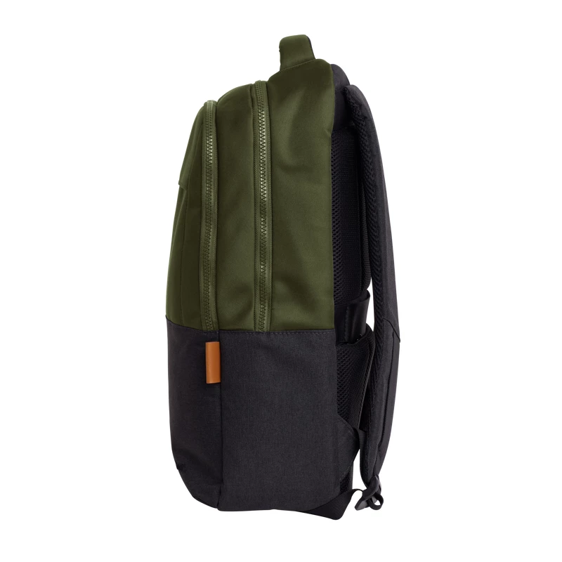 Mochila Trust Lisboa 40,6 cm 16 pulgadas verde 3 compartimentos