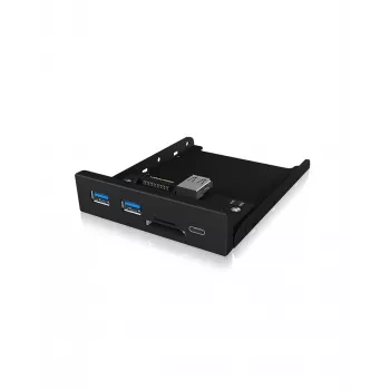 Hub ICY BOX IB-HUB1417-i3 negro