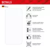 Displex Smart Glass (9H) para Samsung Galaxy S24/S25, adhesivo de montaje, irrompible