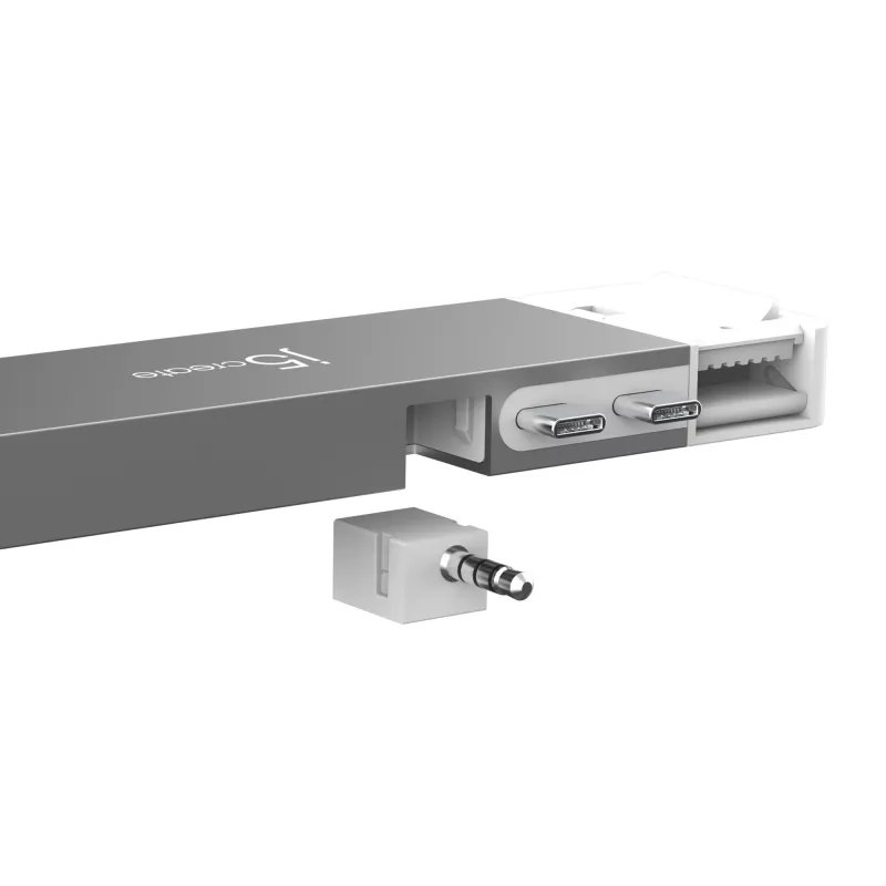 Hub USB j5create JCD395 4K60 Elite Pro con cable USB4 con kit MagSafe