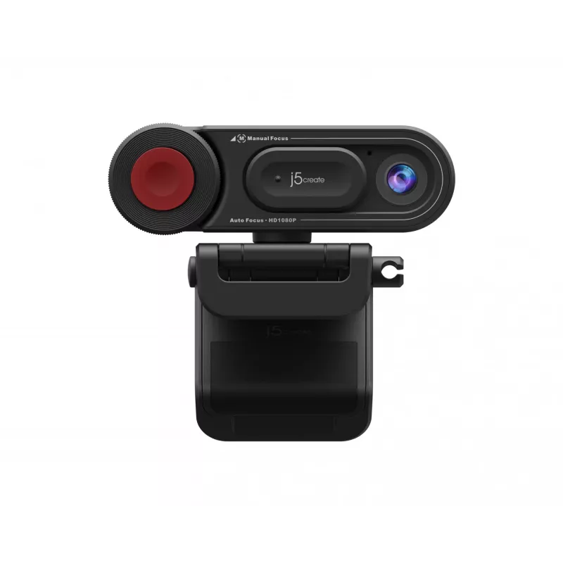Webcam j5create JVU250 HD con interruptor de enfoque automático y manual