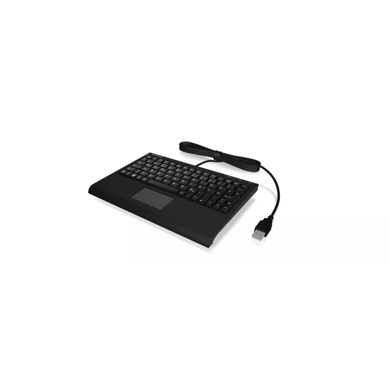 Teclado KeySonic ACK-3410 (DE) oficina USB QWERTZ alemán negro