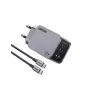 Cargador móvil Ugreen 25871 universal gris carga rápida AC para interiores