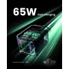 Cargador móvil Ugreen 25871 universal gris carga rápida AC para interiores