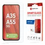 Displex Smart Glass (9H) para Samsung Galaxy A35/A55 5G, adhesivo de montaje, irrompible