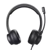 Auriculares con micrófono Trust Ayda con cable diadema llamadas/música negros