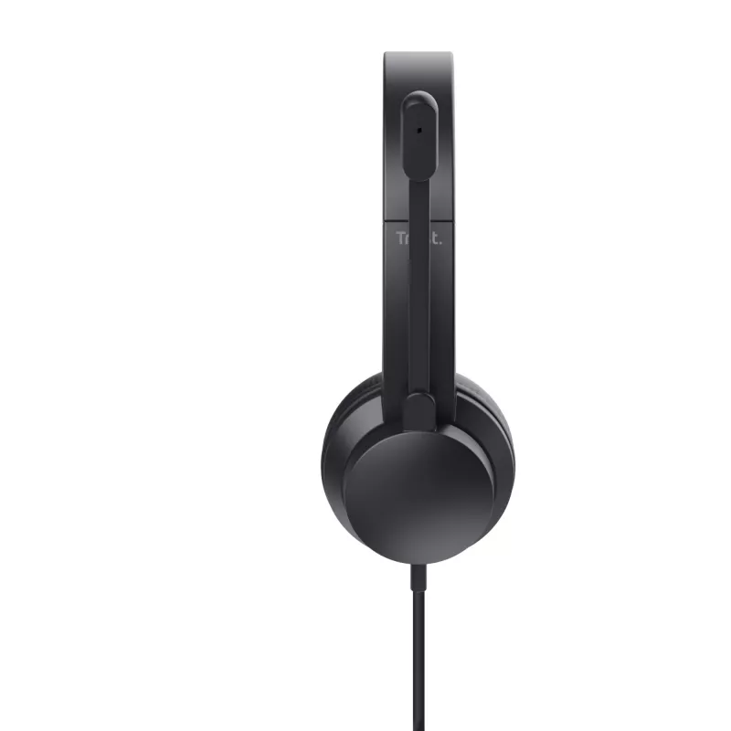 Auriculares con micrófono Trust Ayda con cable diadema llamadas/música negros