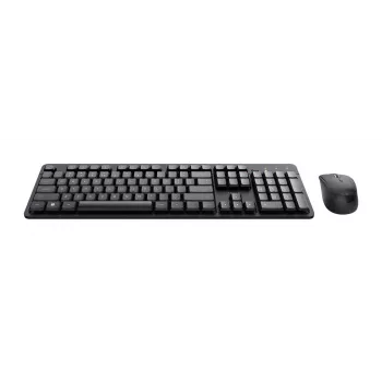 Teclado y ratón Trust Ody II incluidos oficina RF inalámbrico QWERTZ alemán negro