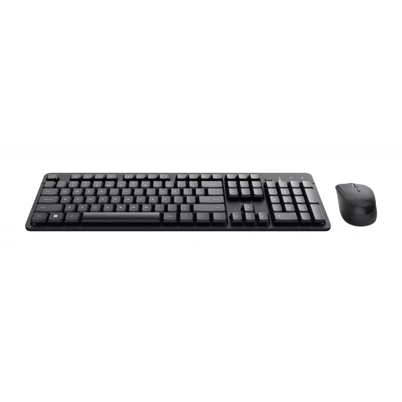 Teclado y ratón Trust Ody II incluidos oficina RF inalámbrico QWERTZ alemán negro